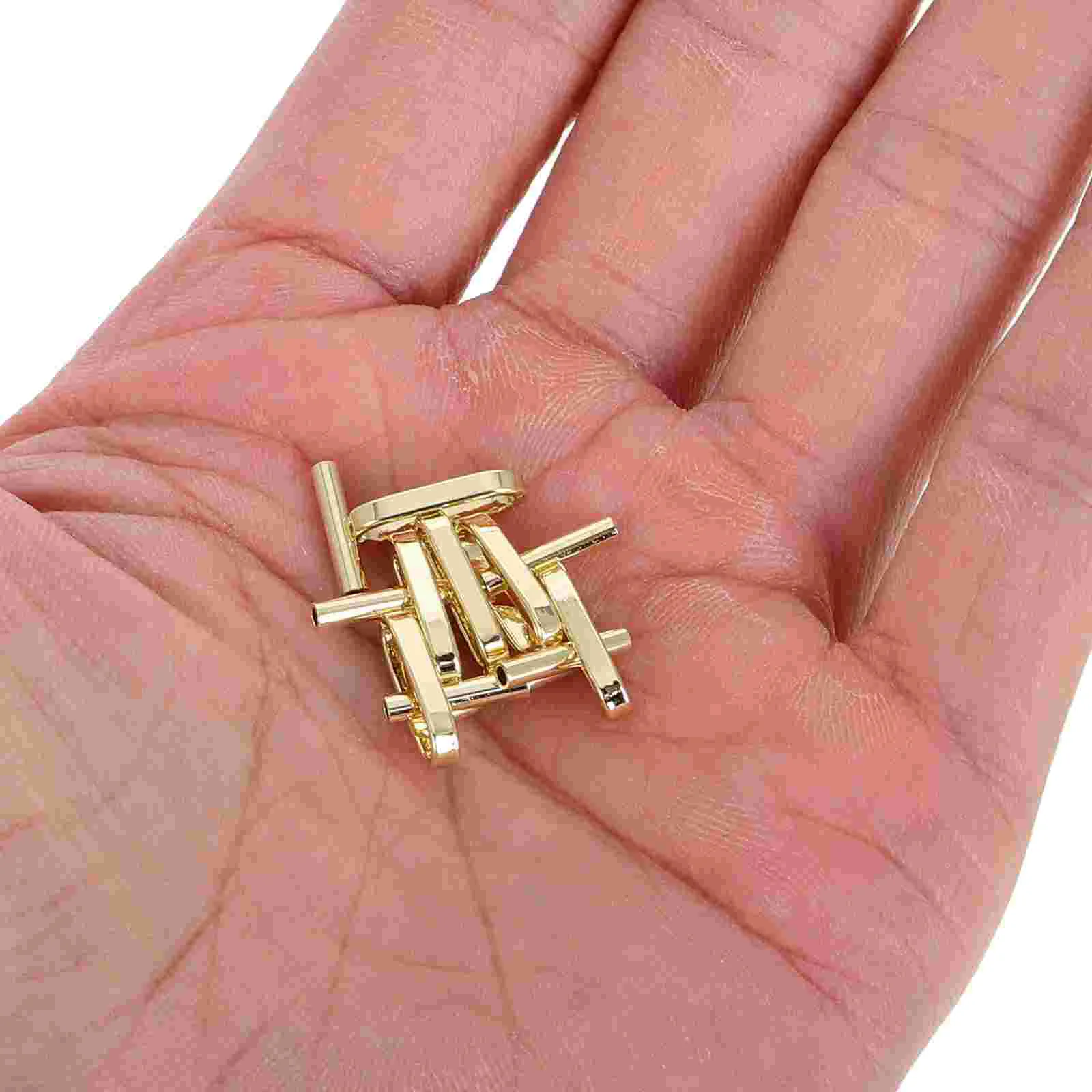 6 Pcs Brooch Converter Accessory Mini Pin Converters Metal Clothing Accessories