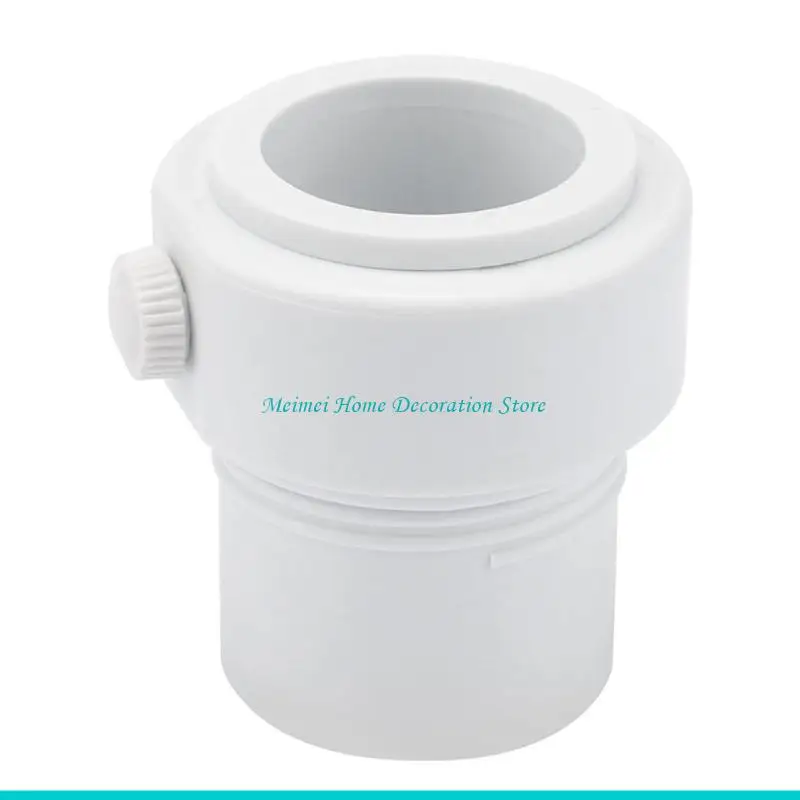 H7BF Anti Wobble Umbrella Sleeve Adapter Insert Holder For 1.5 &1.35 Inch Deck Poles Stabilizes Single Threaded Pool Sleeves