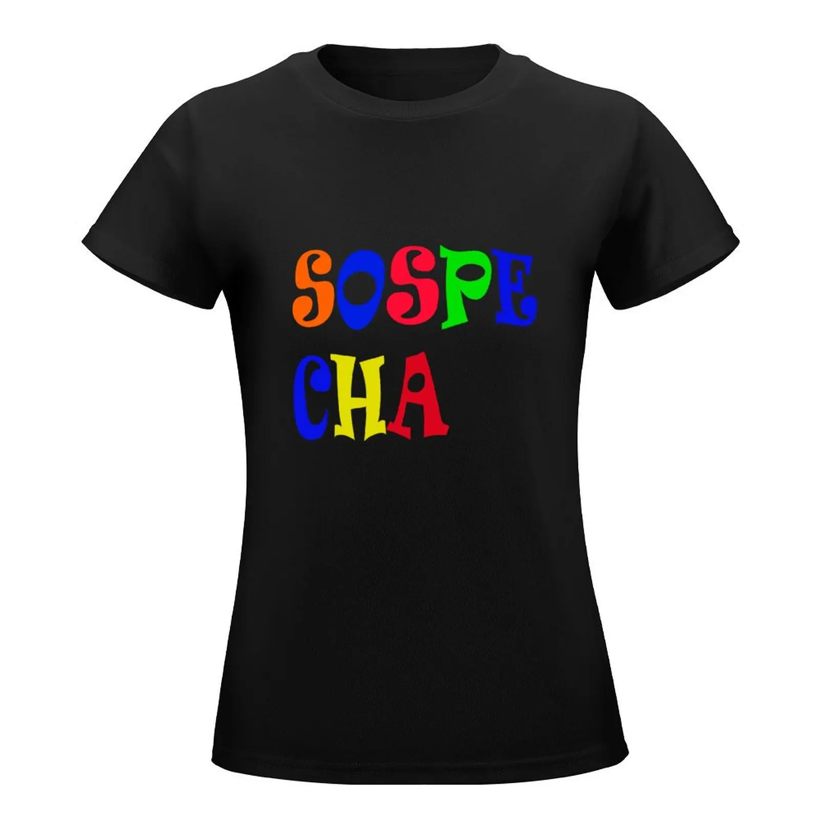 A SUSPECT T-Shirt quick-drying funny t shirts for Women loose fit