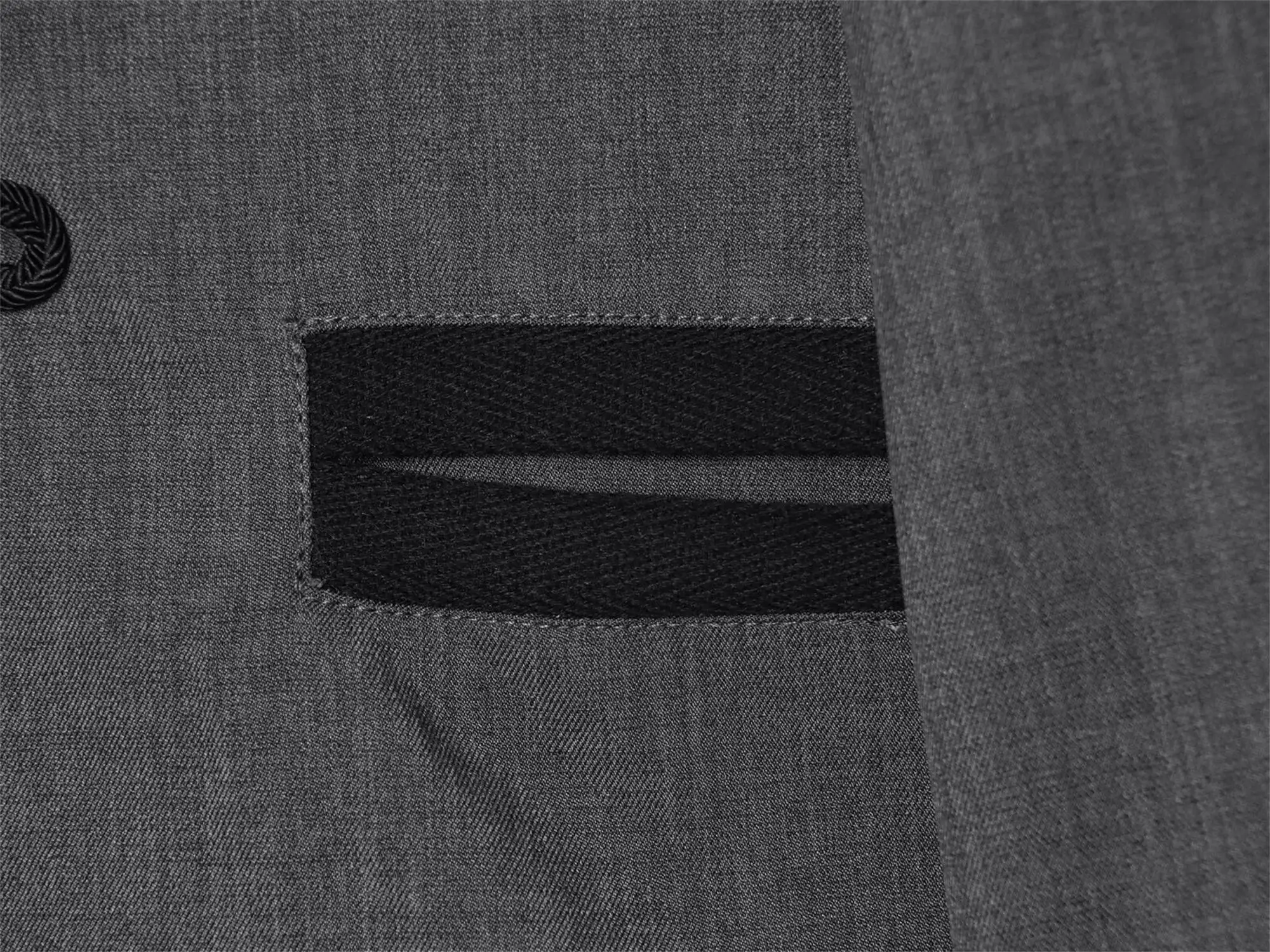 TFMLN Damen Freizeitjacke mit Knopfverzierung, schmal geschnitten, lange Ärmel, Stehkragen, kurze Jacken, Vintage 2026 Frühling Sommer Damen Oberbekleidung – Detail 9