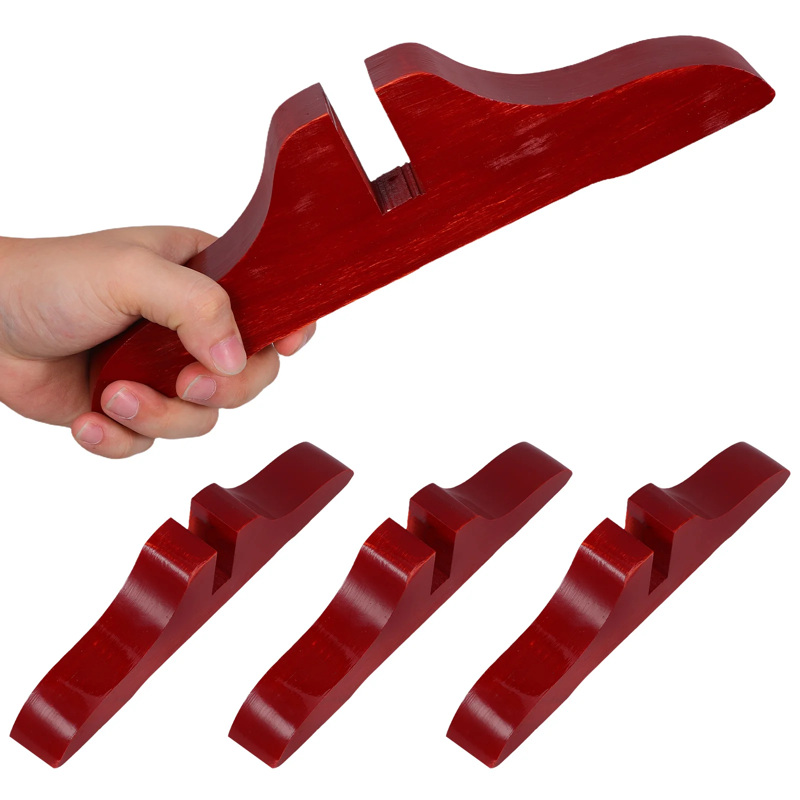 

4pcs Screen Base Sturdy Wood Room Divider Stand Partition Holder Fence Support Feet Space Saving Easy Installation