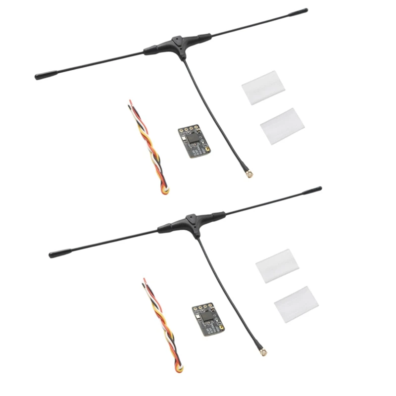 

2PCS ELRS NANO 915Mhz RX Receiver EXPRESSLRS Nano Long Range Receiver For RC FPV Long Range Racing Drone Quadcopter