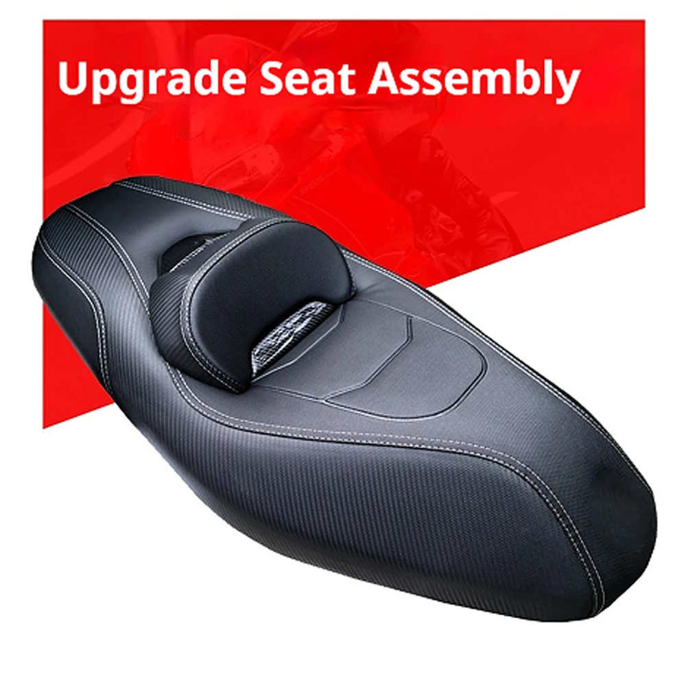 For Kymco H150 RKS150 RKH150 X150 Seat Lowered Height Lumbar Support Soft Padding Waterproof Accesorios Moto Accessori Moto