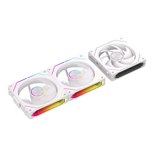 Imagen 2 del producto TEUCER DL-2 ARGB Ventilador para PC Ventilador con cubierta 3 en 1 Compatible con radiador de refrigeración por agua 240 360 Kit de ventilador de refrigeración inalámbrico