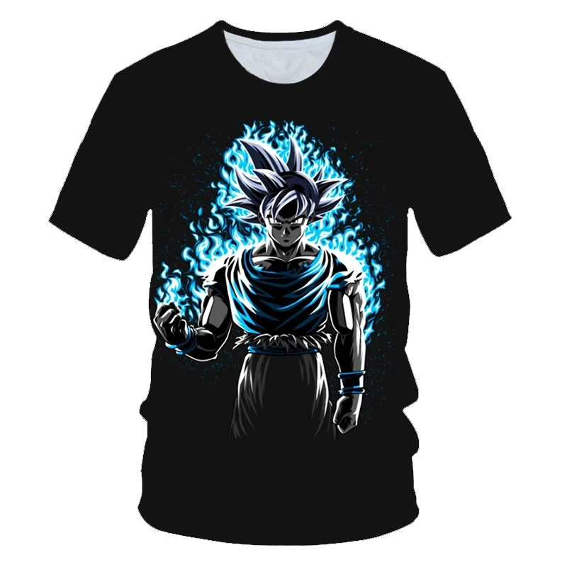 2025 Anime Dragon Ball Goku 3D Print Kids T Shirt Summer Fashion Casual T-shirt Boy Girl Unisex Children's Clothing Tshirt Tops