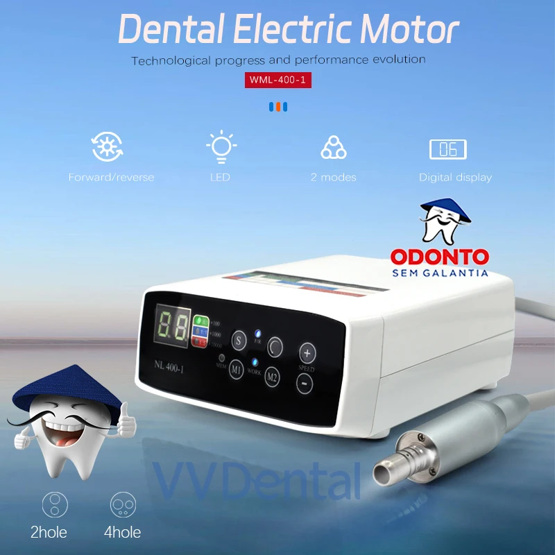 Odonto sem Galantia  Dental Motor Oral Brushless Electric Motor Sanding Machine High Brush Dental Handpiece 1set 1：1/1：5