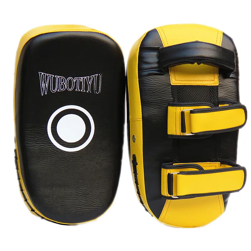 1 SZTUK Rękawice bokserskie Target Focus Punch Pad Combat Taekwondo Boxer Pads Kick Bag Karate Combat Thai Glove Drop Shipping