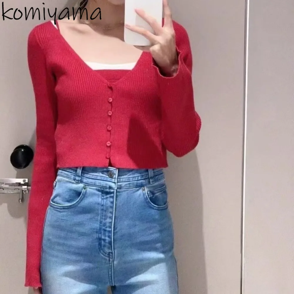 

Long Sleeve Sweater Woman 2025 New Cardigan New Ropa Mujer Japanese Elegant Pulls Femmes Autumn Winter Clothes Knit Sets