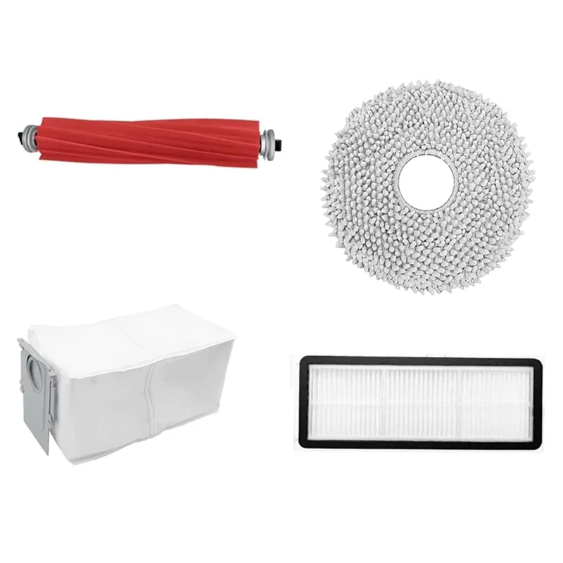For Roborock Qrevo S/Qrevo Maxv/Qrevo Pro Robot Vacuum Cleaner Main Side Brush Mop Cloth Filter Replacement Parts