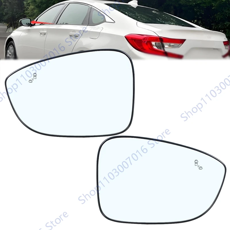 

Side Rearview Mirror For Honda Accord 2018 2019 2020-2023 US With Blind Spot Reversing Mirror Reflector