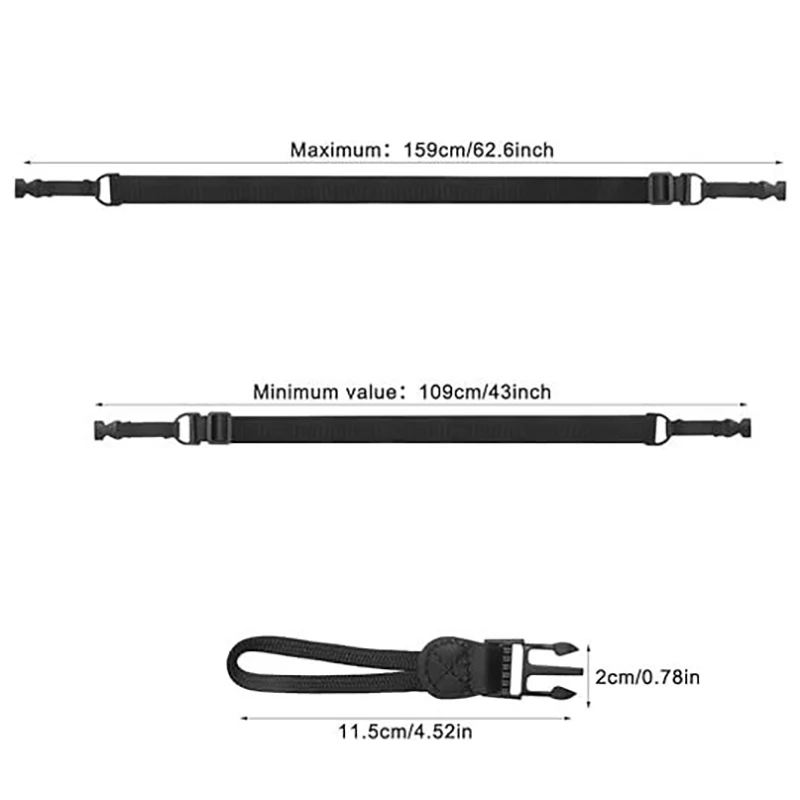 Regulowany pasek na ramię, przenośny nylonowy pasek zamienny na szyję, szybkozłączka, pasek crossbody do tabletu, pasek do aparatu.
