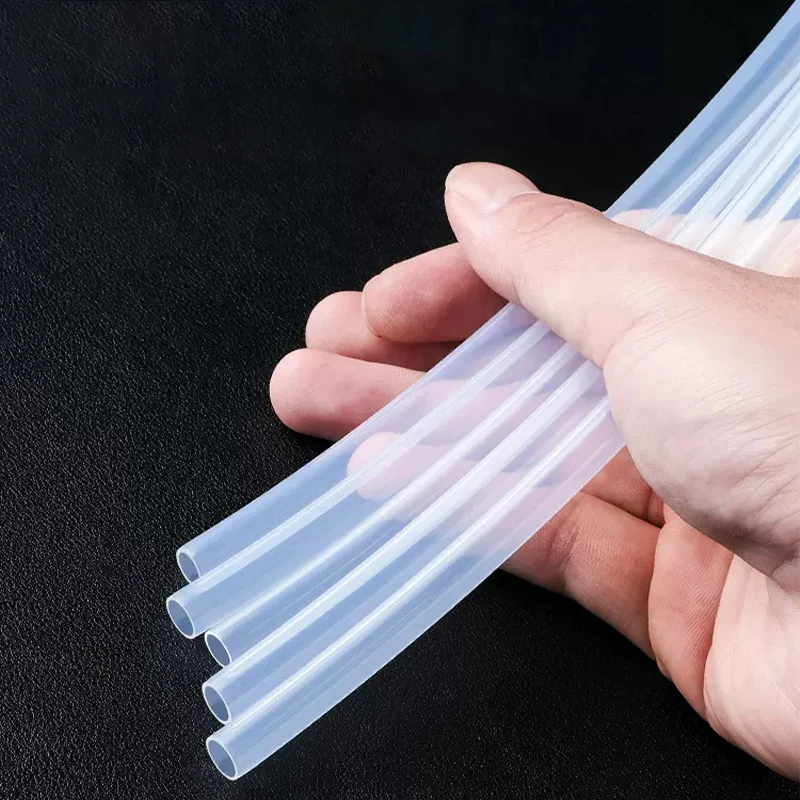 1/5 Meter transparentes Ptfe-Rohr klares Fep-Rohr isoliertes Pfa-Rohr für 3D-Druckerteile ID 0,8-22,2mm oder 1,6-25,4mm