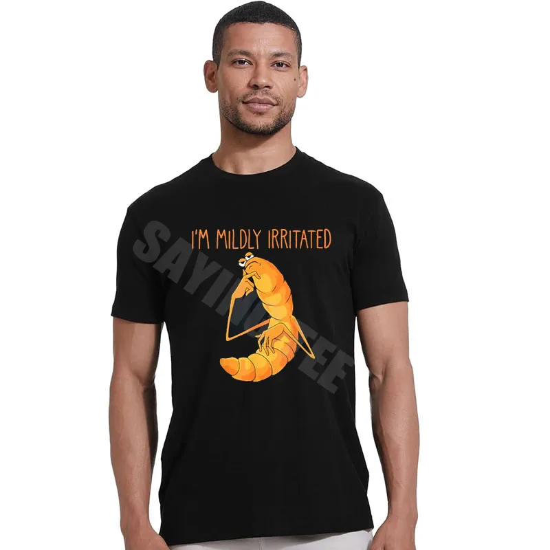 Funny Worm Meme I'm Mildly Irritated Marcus Men Women T-Shirt Y2k Ai Humor Streetwear Clothes Novelty Gift Short Sleeve Outfit