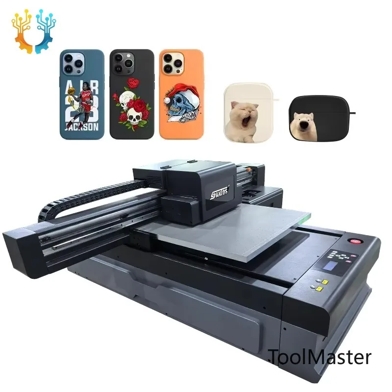 【2026】60*90cm Size Uv Dtf And Uv Crystal Printer All In One Printer With Cmyk White Varnish Colors And RIIN Software For Cup Boa