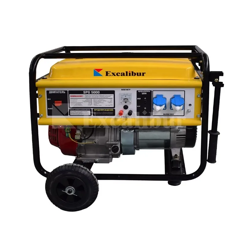 7500Watt 6500W 4000W 2800W 48V 3000/3600r/min Rated Speed Ohv GAS Generator