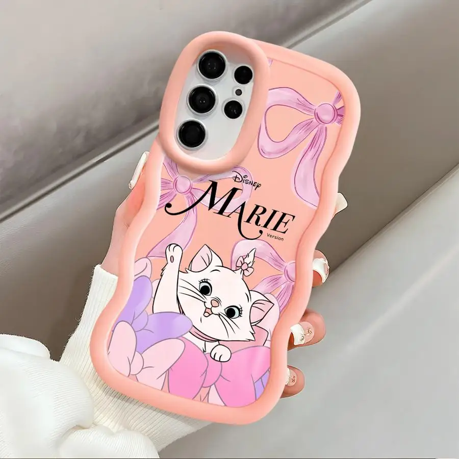 حافظة لهاتف سامسونج جالاكسي S25 Plus S22 Ultra S24 s24fe S20 FE S23 s23ultra S25 Ultra S21FE غطاء ناعم ديزني ماري كات #5