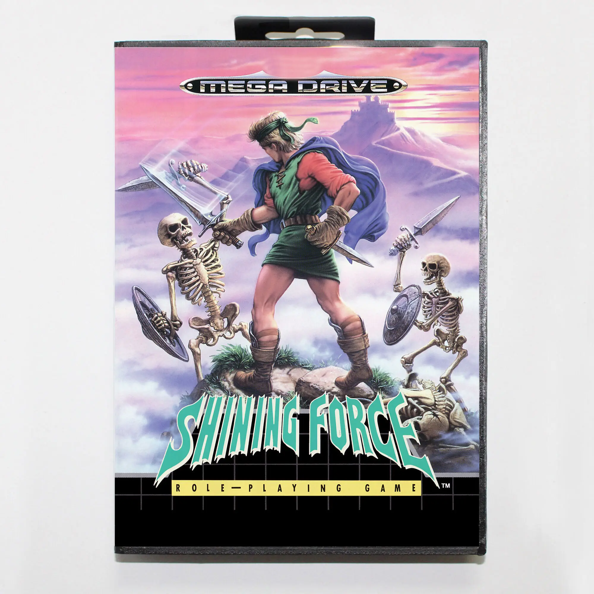 Shining Force MD Game Card with EUR Box for 16 Bit Sega Megadrive Genesis system