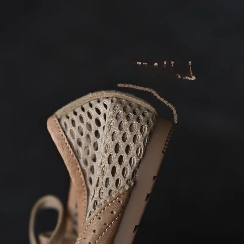 Breathable Mesh Mesh Casual Shoes Women 2026 New Summer Versatile Ultra Light Flat Shoes