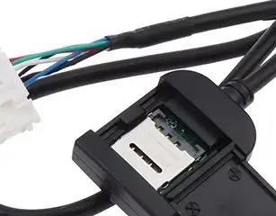 Sim Card Slot Adapter For Android Radio Multimedia Gps 4G 20pin Cable Connector Car Accsesories Wires Replancement Part