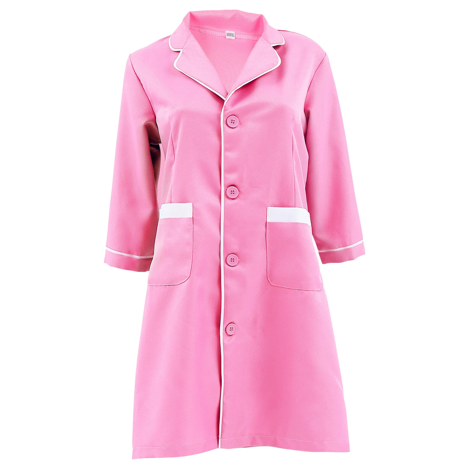 

Beauty Salon Dress Lightweight Breathable Beautician Work Clothes Skin-Friendly Hairdressing Smock For Salon Multi-Function