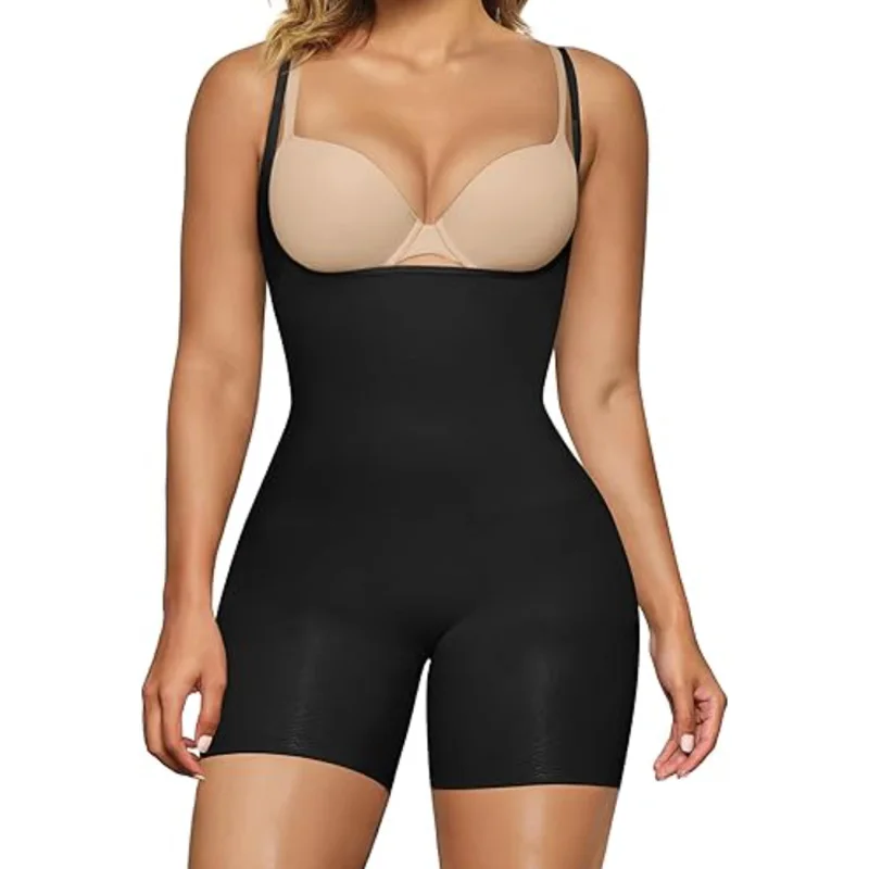 

Dimmkof гладкие шорты для мальчиков Fajas с регулируемыми бретелями Корректирующее белье с открытой грудью Fajas Colombianas Трусики для коррекции фигуры под грудью