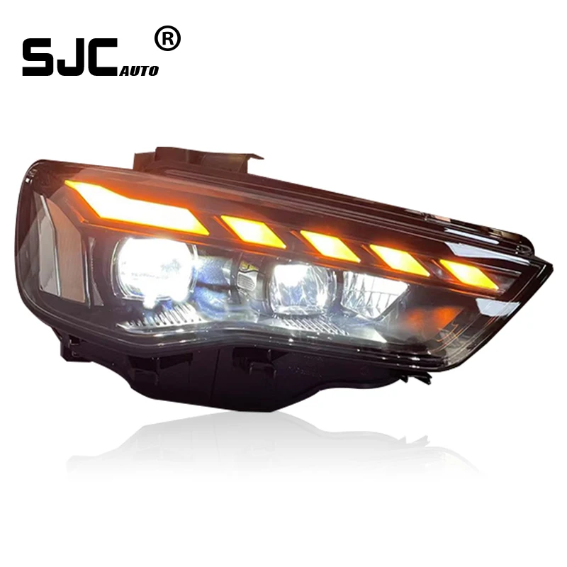 

SJC Car Accessories New Upgrade Headlamp For Audi A3 2013-2016 Headlights Assembly Full LED Plug And Play RS5 Head Lamp Auto