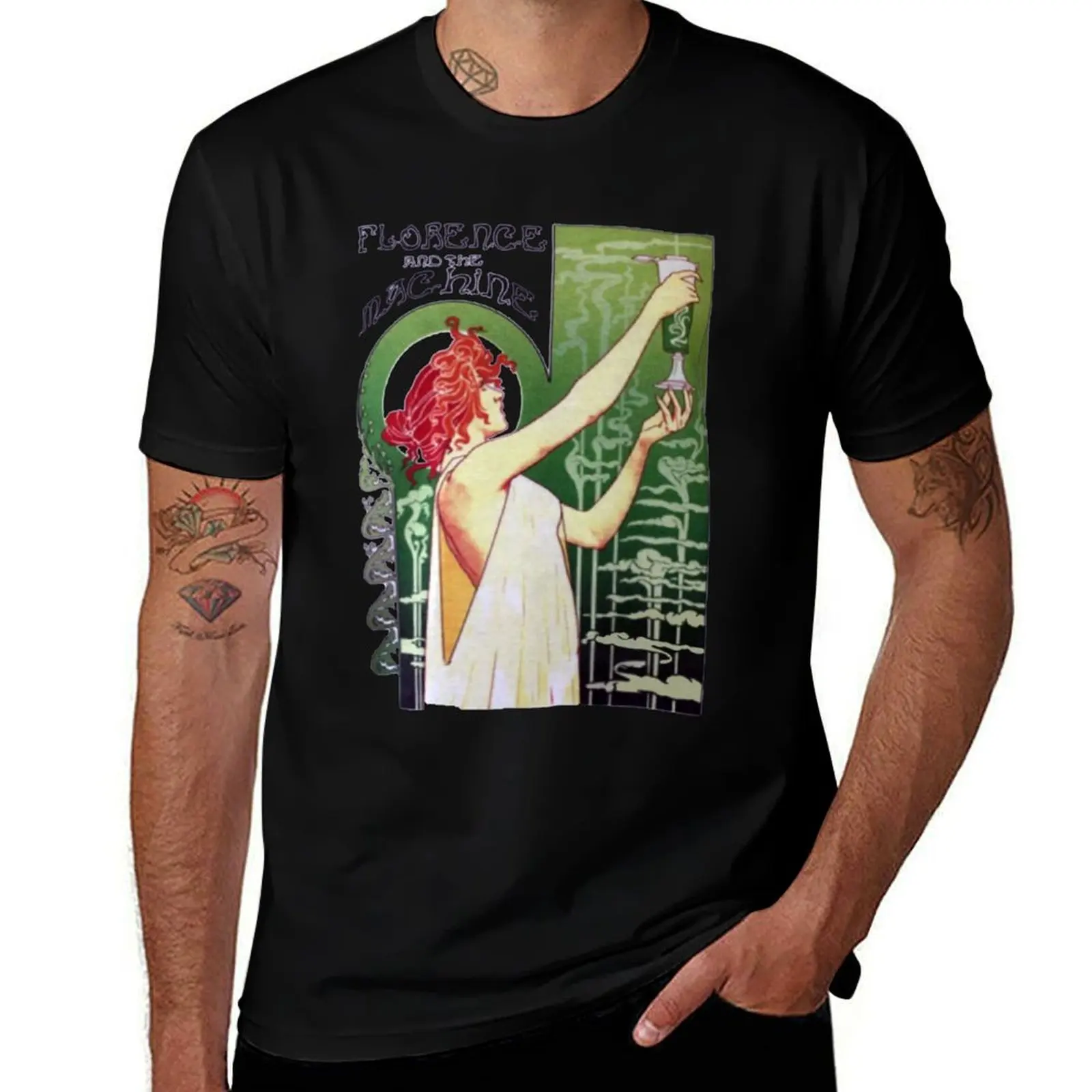 Футболка Florence The Macine Design, рабочая, с короткими рукавами