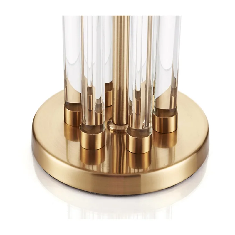 APRIL Modern Creative Table Light Simple Crystal Desk Lamp LED for Home Bedroom Decoration