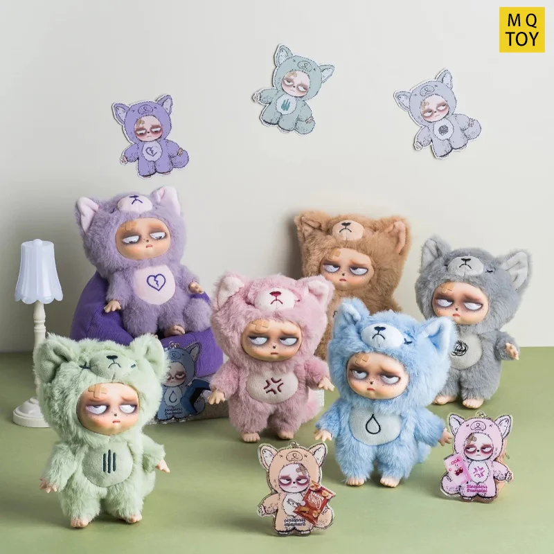 

Sleepless Grumpipi Series Genuine Kawaii Vinyl Doll Action Figure In Mystery Blind Box Lovely Pendant Decor For Collectors