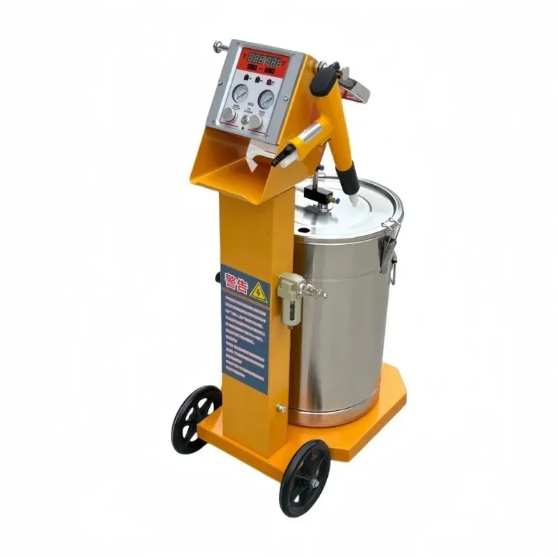 

Electrostatic powder spraying machine powder spraying gun wheel hub powder spraying machine electrostatic gun