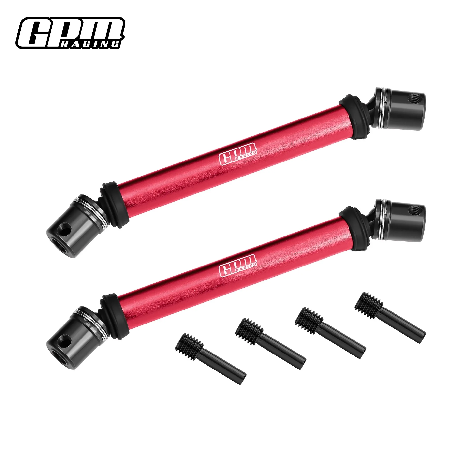 LOSI 1/8 LMT 2.0 قبر حفار سبائك الألومنيوم اسطوانة + سبائك الكربون المتوسطة الصلب الأمامي والخلفي العالمي مركز محرك رمح