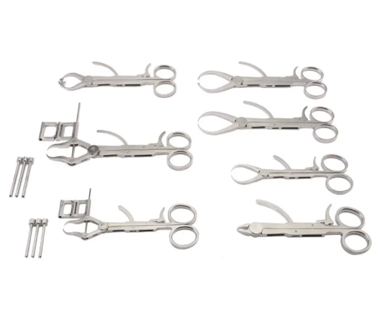Veterinary Orthopedic Self Locking Reduction Forceps Bone Holding Clamp Pointed Fixation Tool Stainless Steel Instrument