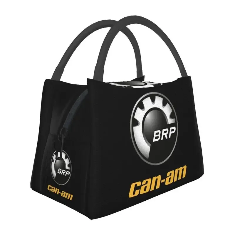 BRP ATV Can Am Logo Insulated Lunch Bags for Women Resuable Thermal Cooler Lunch Tote Work Picnic