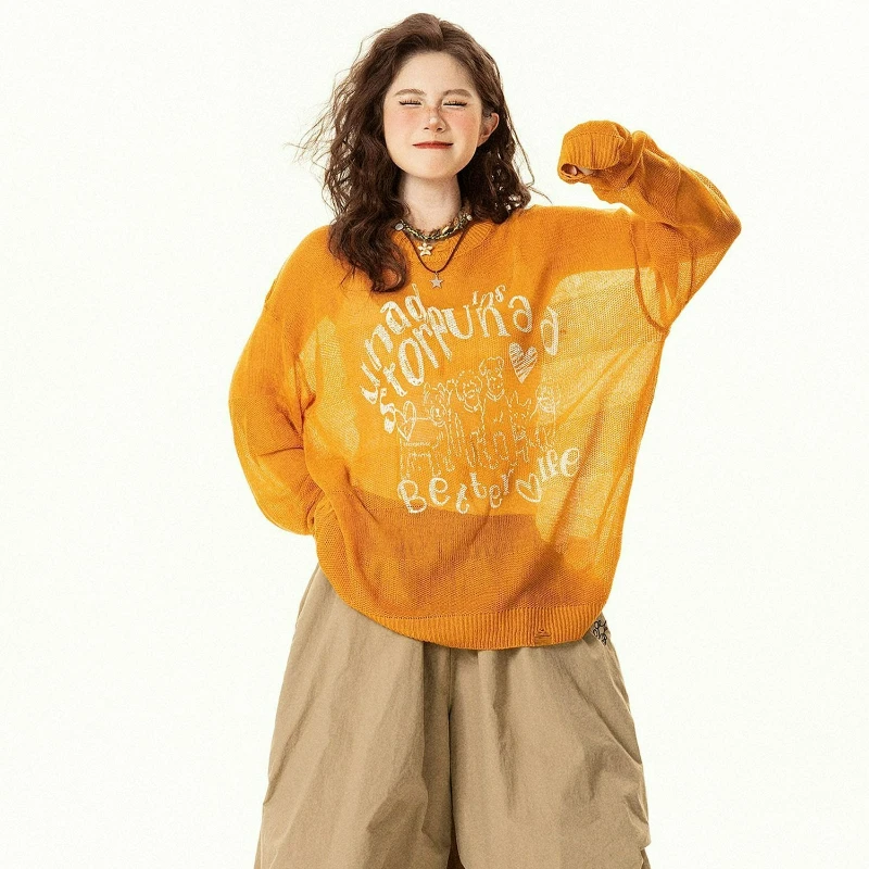 

Американская ретро-футболка с забавным принтом собаки, тонкая, с длинным рукавом, для женщин, весна 2026, новая модная нишевая модель, свободный универсальный топ