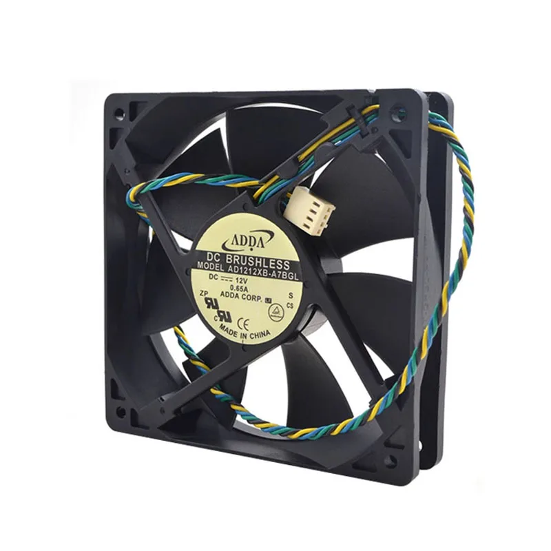 1pcs * AD1212XB-A7BGL ORIGINAL NEW COOLING FAN 12V 0.65A 12025 120*120*25mm RADIATOR