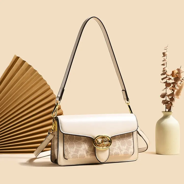 Classic Designer Simple Diaper Bag Elegant Crossbody Bag For Women Trendy Solid Color Tote Minimalist Fashionable