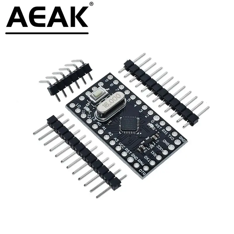 AEAK Pro Mini Module Atmega168 5V 16M For Arduino Compatible Nano Microcontrol Micro Control Board