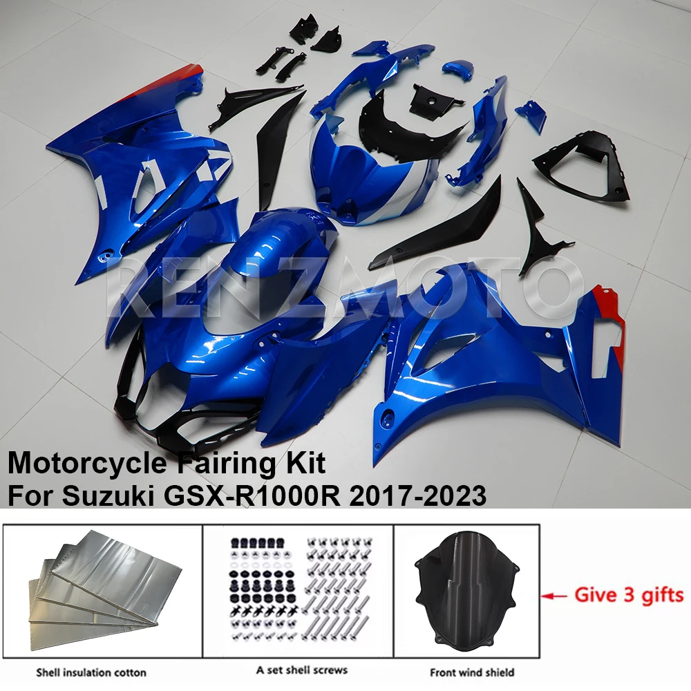 

For SUZUKI GSX-R 1000R 2017-2023 Fairing S1017-105a Motorcycle Set Body Kit Decoration Plastic Guard Plate Accessories Shell