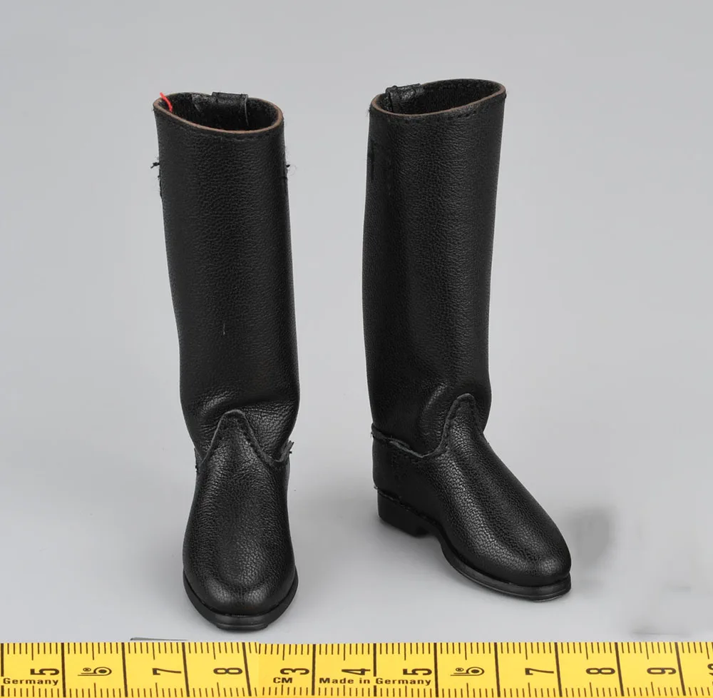 1/6th DID GM652 Soldier General Male Action Figure Military Leather Hollow Boots Shoe Fit 12