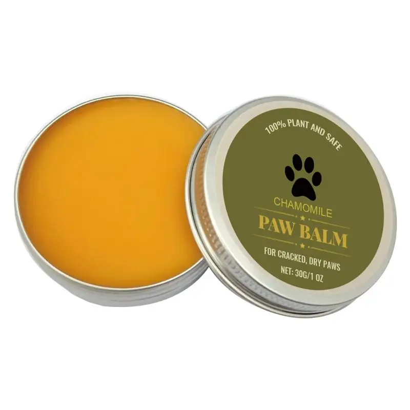 Dog Paw Balm 30g Moisturizer Soother Paw Balm Cream Butter Paw Moisturizer For Dry Cracked Paws Paw Protector For Cats Dogs