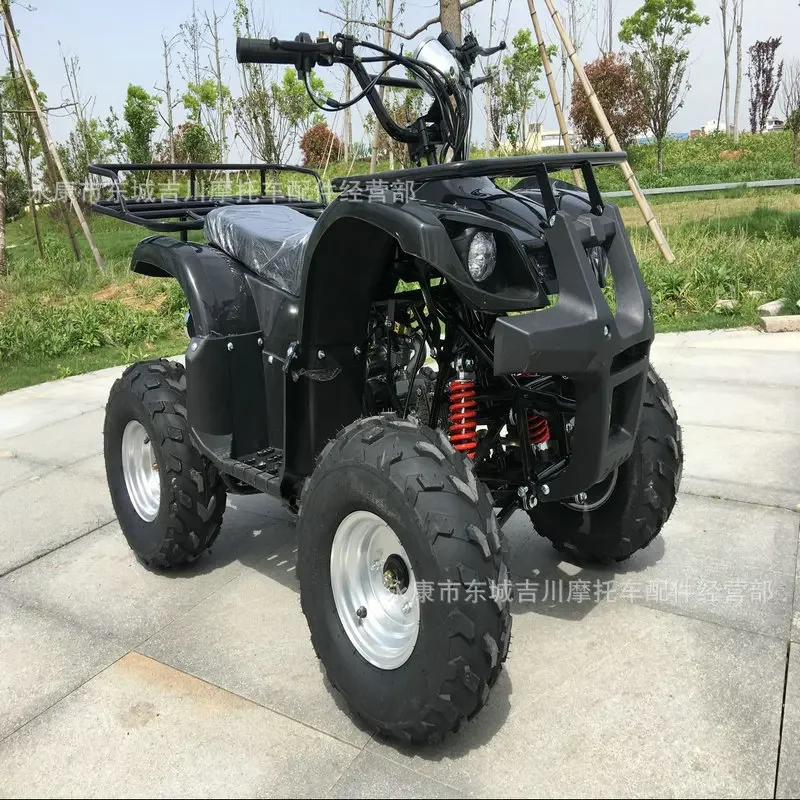 City Beach Bike 4-wheeled Little Bull Beach Bike 125CC Little Mars Shaft Drive Off-Road Buggy Beach Bike ATV