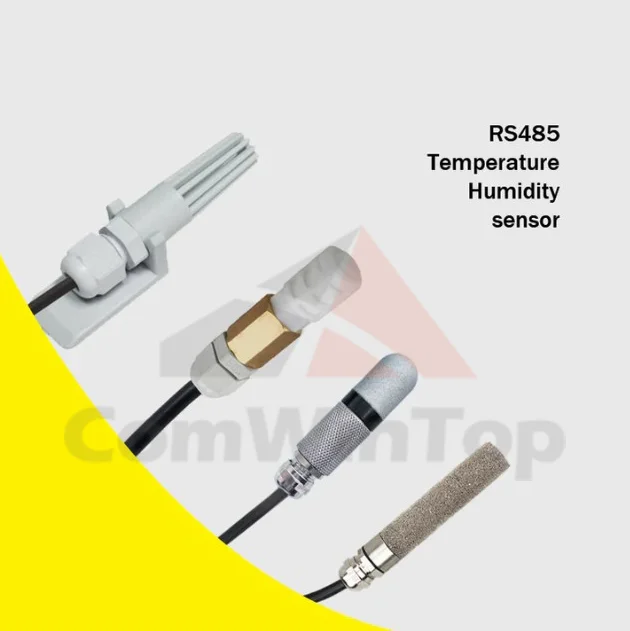 Sonda sensor de umidade e temperatura à prova de água RS485 Modbus