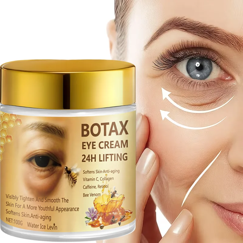 Botax Eye Cream 24H Lifting - Fórmula antienvejecimiento con vitamina C, retinol y veneno de abeja para pieles firmes, suaves y jóvenes.