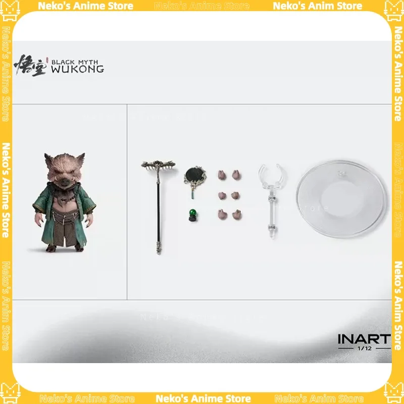 Pré-venda INART Havoc no céu: Rise of The Demon King Wukong Bajie 1/12 Action Figure Modelo ACG Toy Ornament Collectible Pvc