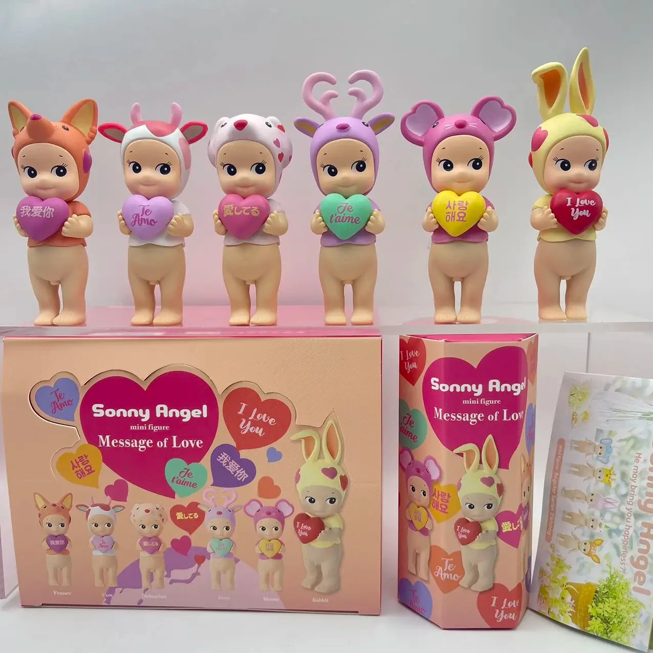 

Sonny Angel Message Of Love Series слепая коробка мини-фигурка куклы украшения тайна украшения для рабочего стола подарочные игрушки 1:1 реплика