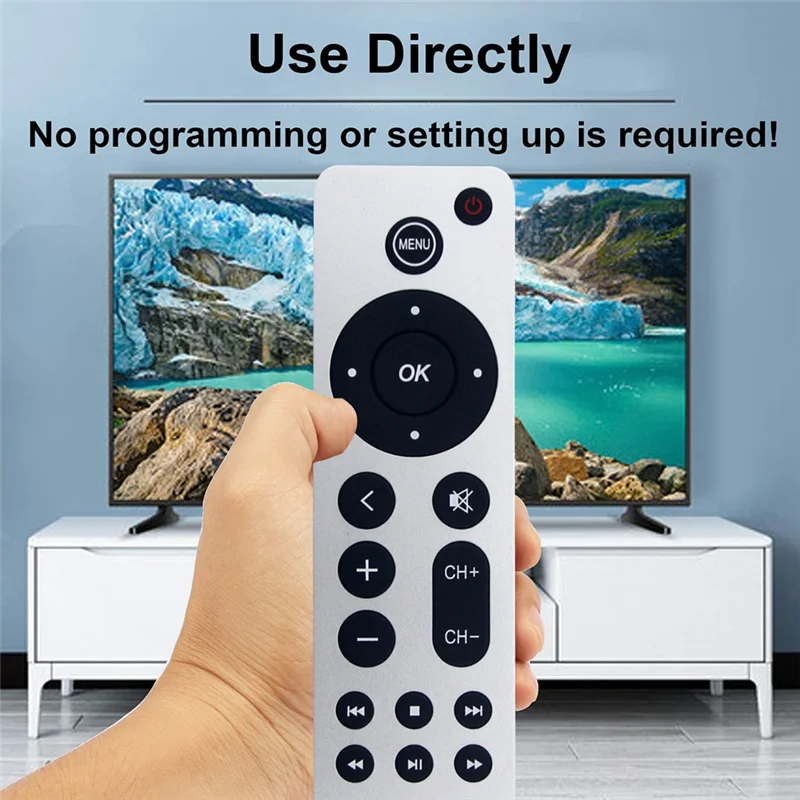 A73E-استبدال جهاز التحكم عن بعد للتلفزيون 4K / Gen 1 2 3 4 / HD A2843 A2737 A2169 A1842 A1625 A1427 A1469 A1378 A1218 لا صوت #3