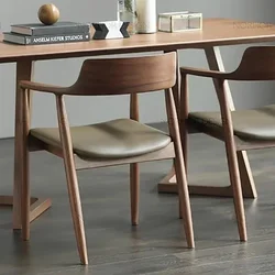 Sillas de salón ultraligeras de madera, reposabrazos, sillas de comedor nórdicas ergonómicas para playa, producto de diseño, muebles de punto de venta