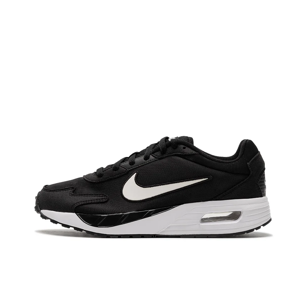 Nike Air Max Solo Casual Shoes Men's Low Top Black DX3666-002