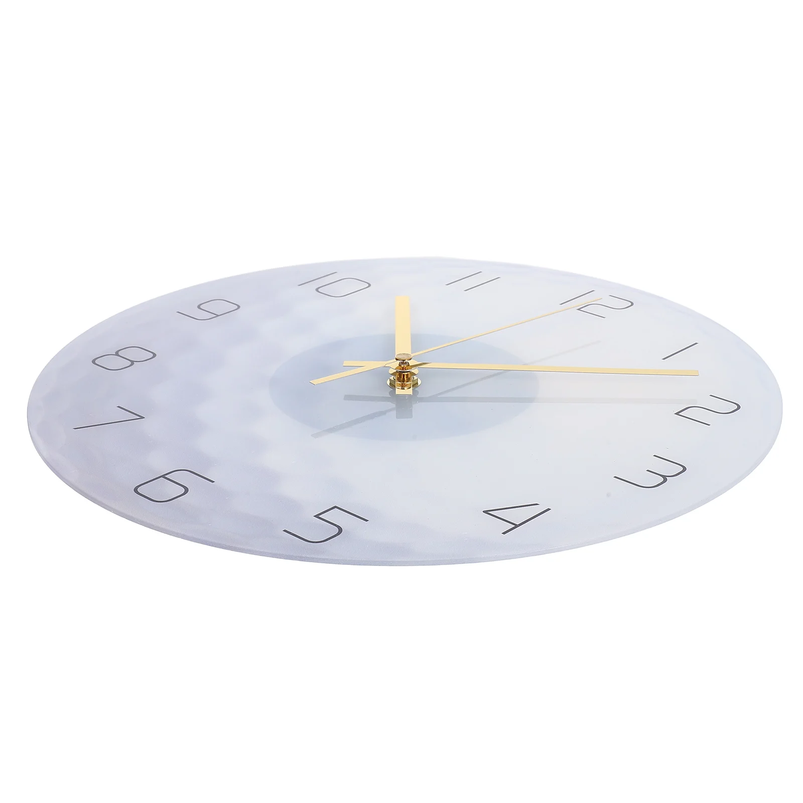 

Modern Acrylic Wall Clock with Quiet Movement Large Numbers Non-Ticking for Home Office Study Room Bedroom Wall Decor