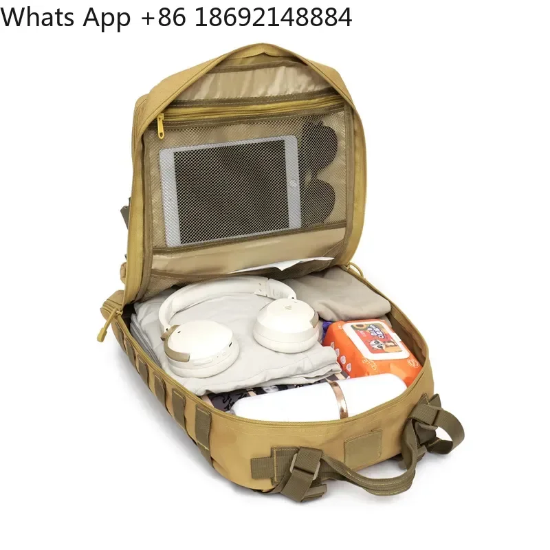Battlefield Backpack for Outdoor Sports Mountaineering Summer Breathable Camouflage Hiking Bag